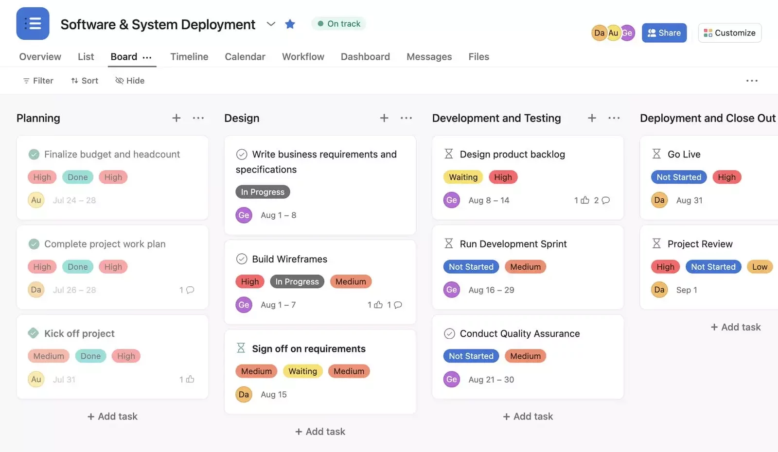 Asana pros and cons