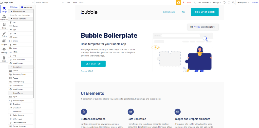 bubble io