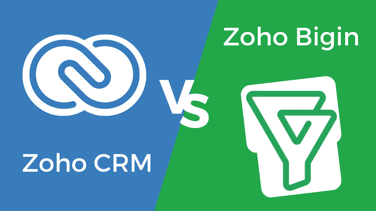 Zoho CRM vs Zoho Bigin