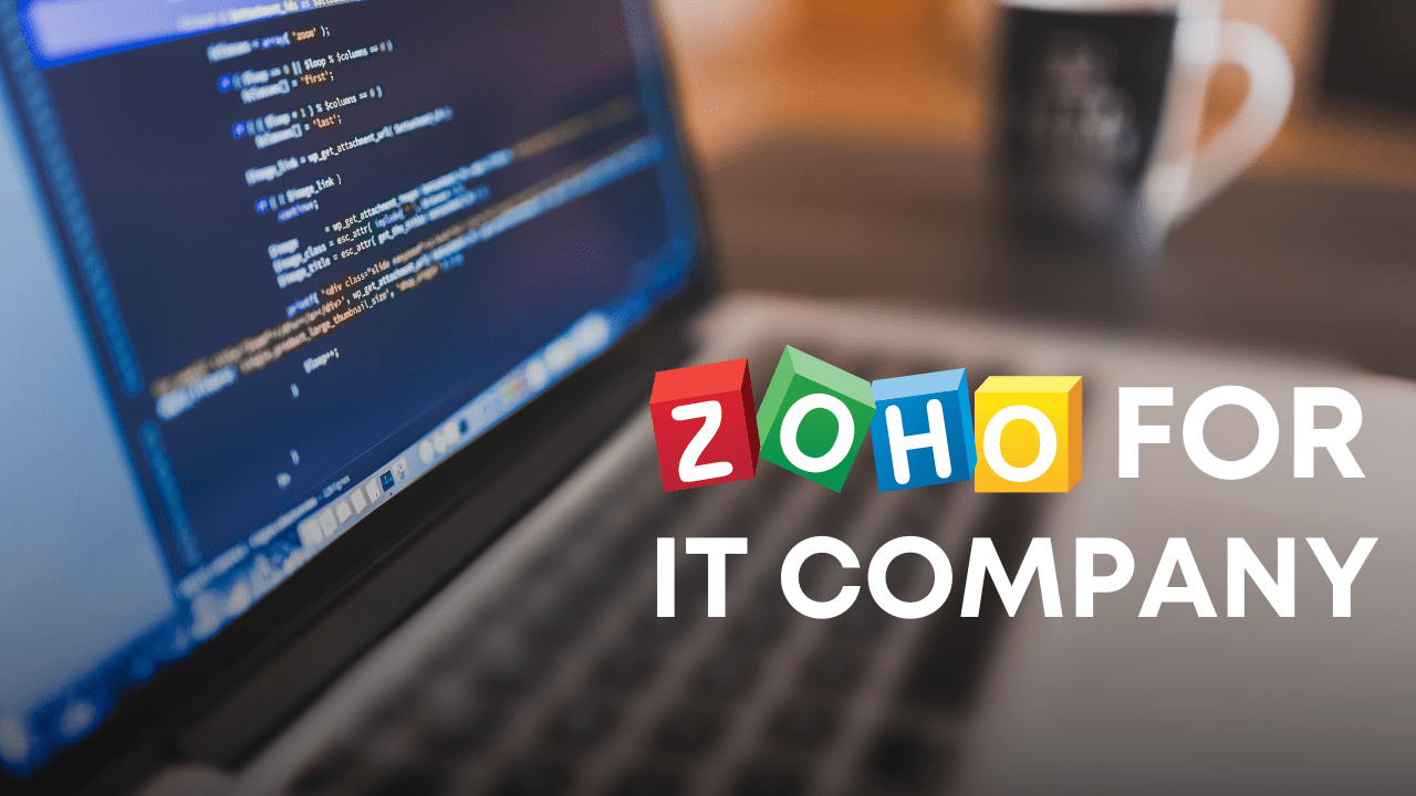 zoho for IT company software development