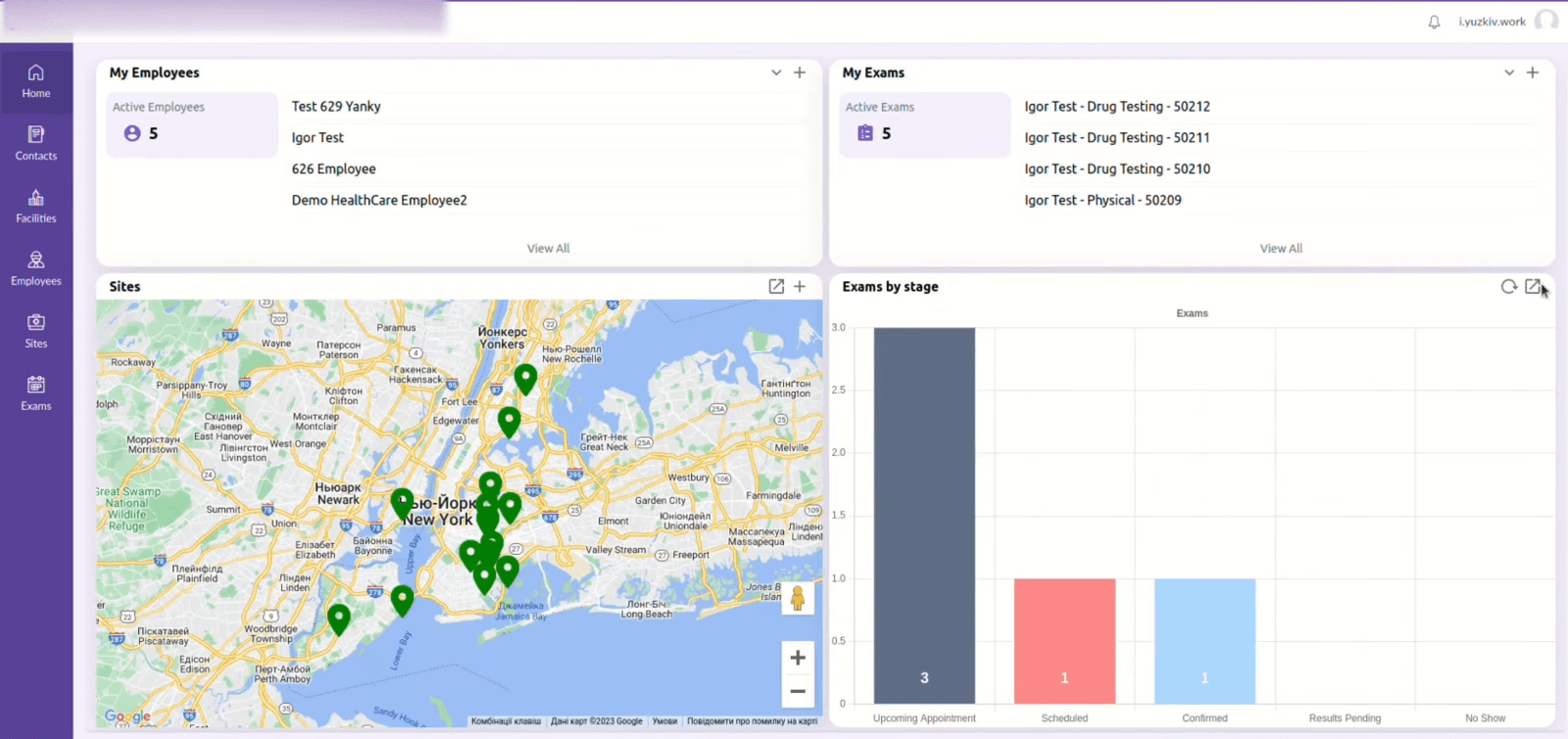 healthcare client portal zoho creator