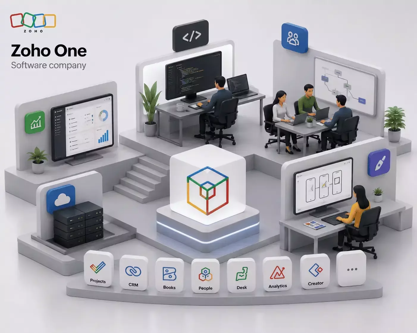 Zoho one soft company