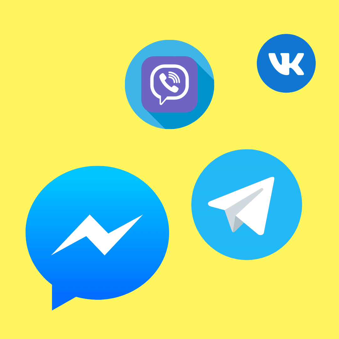 Facebook messenger, Telegram, Viber integration with Zoho CRM